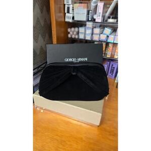:Giorgio Armani Parfums Black Velvet Cosmetic Bag
